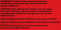 Premium Whey Protein Isolate-Chocolate