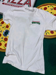 Pizza Power T-Shirt-White