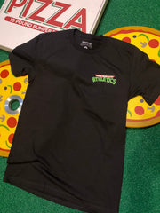 Pizza Power T-Shirt-Black